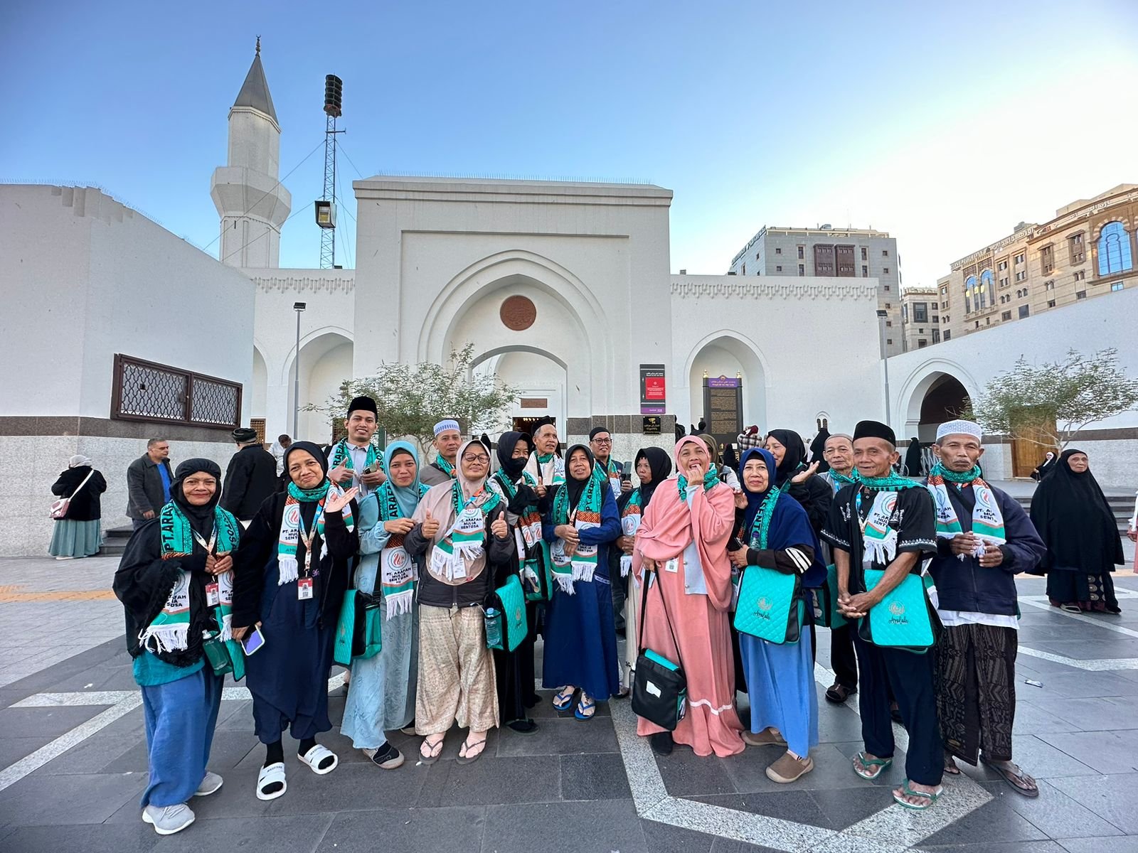 Jamaah Arafah di Masjid Quba